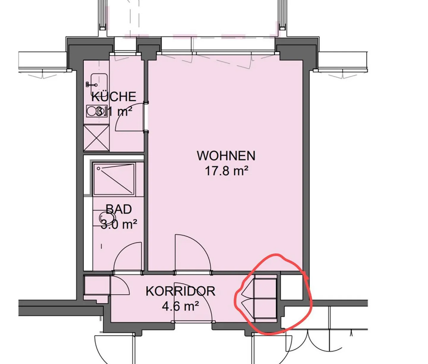 1.5-Zimmer Wohnung im Weissenbühl - Foto 6 di 6