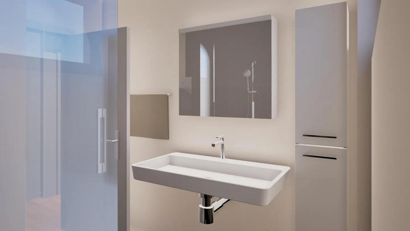 Newly renovated, charming 3.5-room apartment in the heart of Arlesheim - Photo 8 of 12