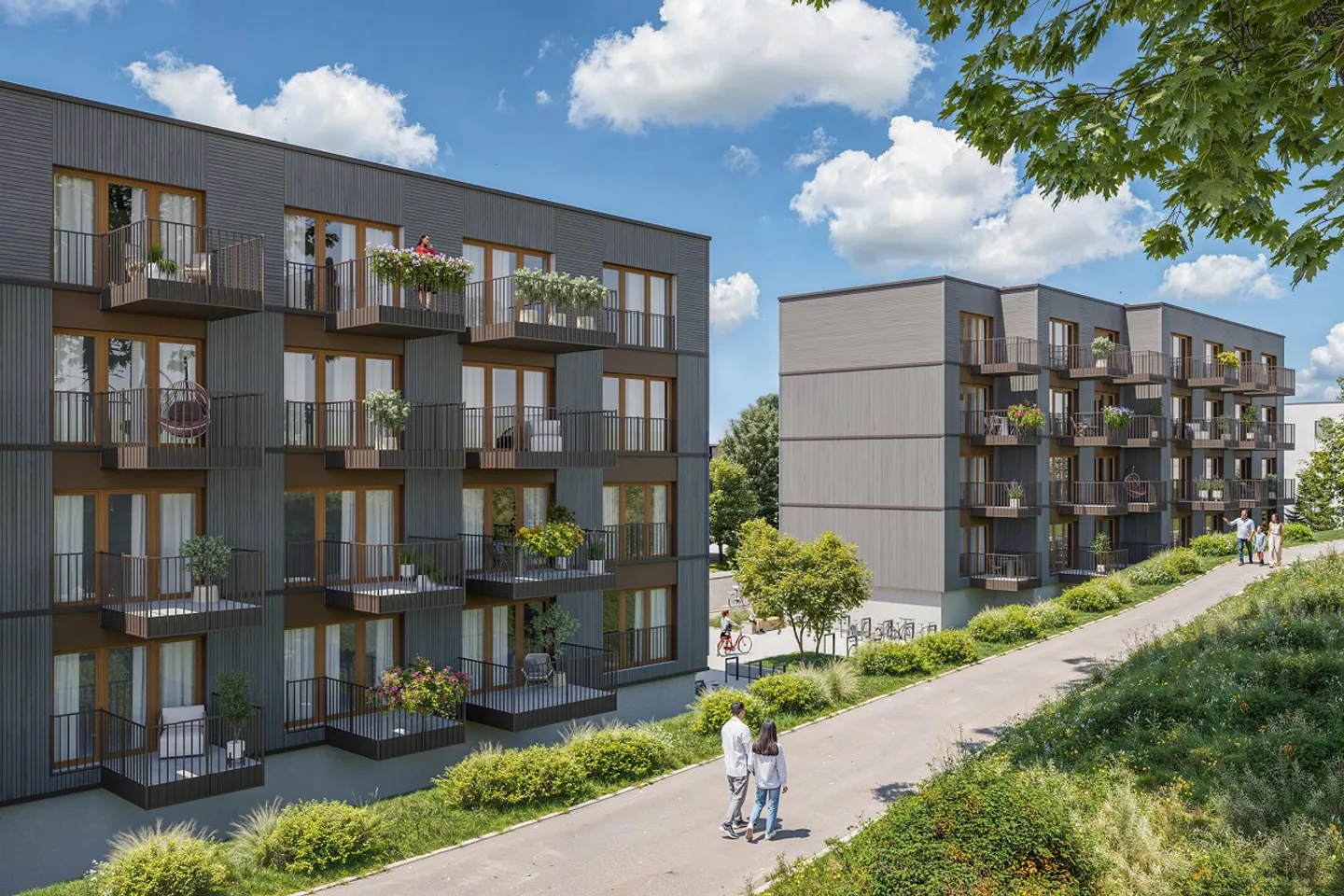 Vie moderne à Saint-Gall – Appartements exclusifs de 1 à 2,5 pièces - Photo 1 sur 6