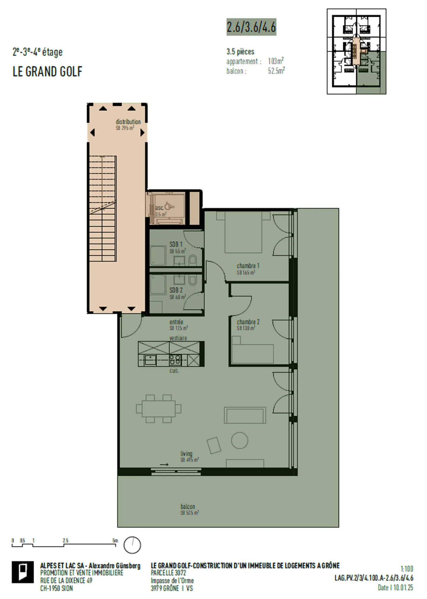 Attico al GRAND GOLF - Foto 3 di 13