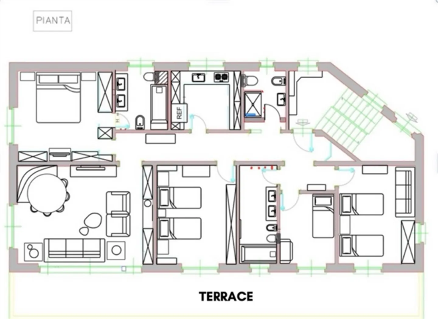LE PLUS GRAND APPARTEMENT AU COEUR DE ST. MORITZ - Photo 8 sur 9