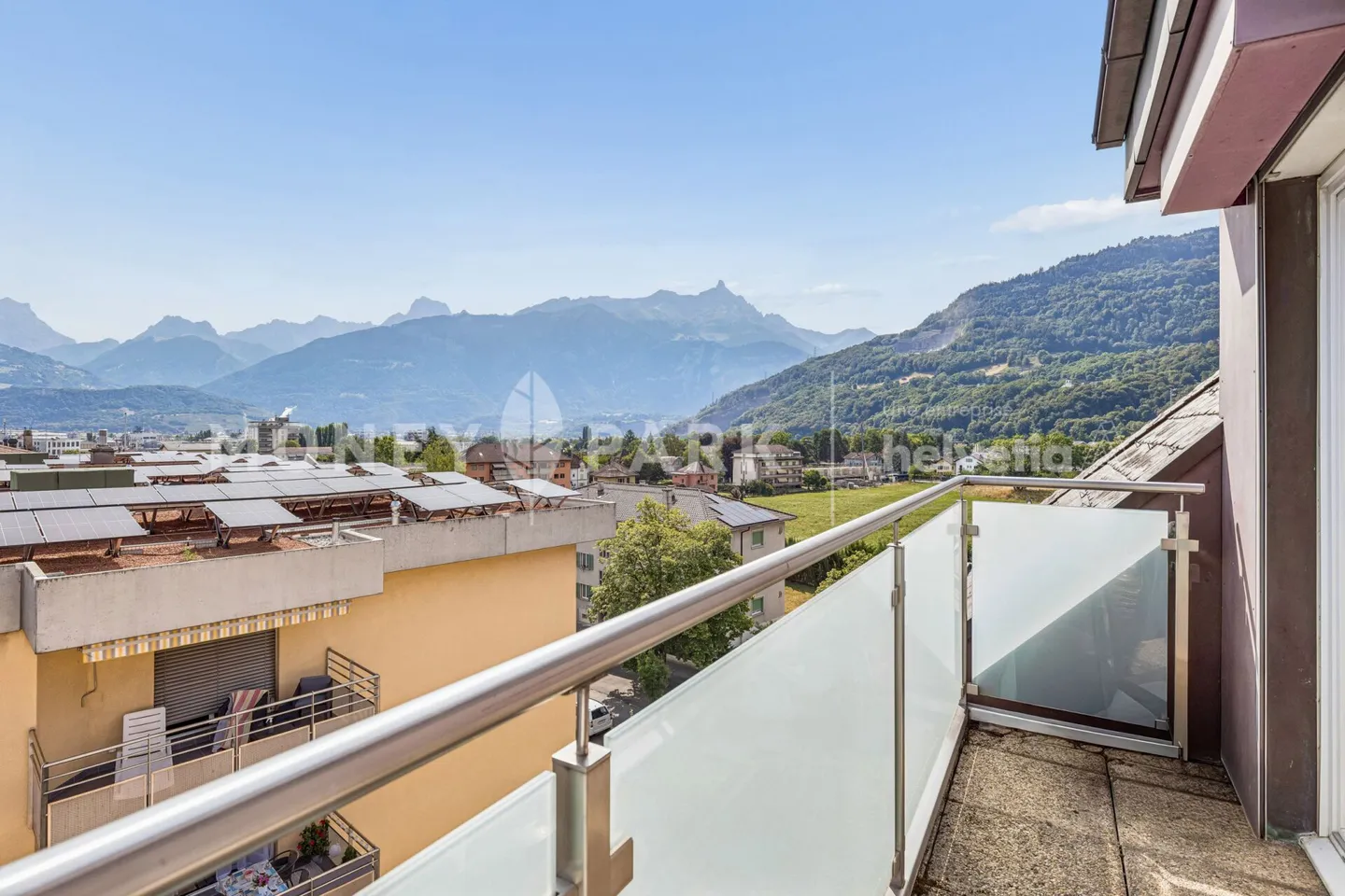 Duplex im Zentrum von Monthey - Foto 1 von 14