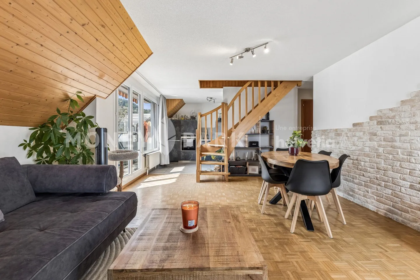Duplex im Zentrum von Monthey - Foto 4 von 14