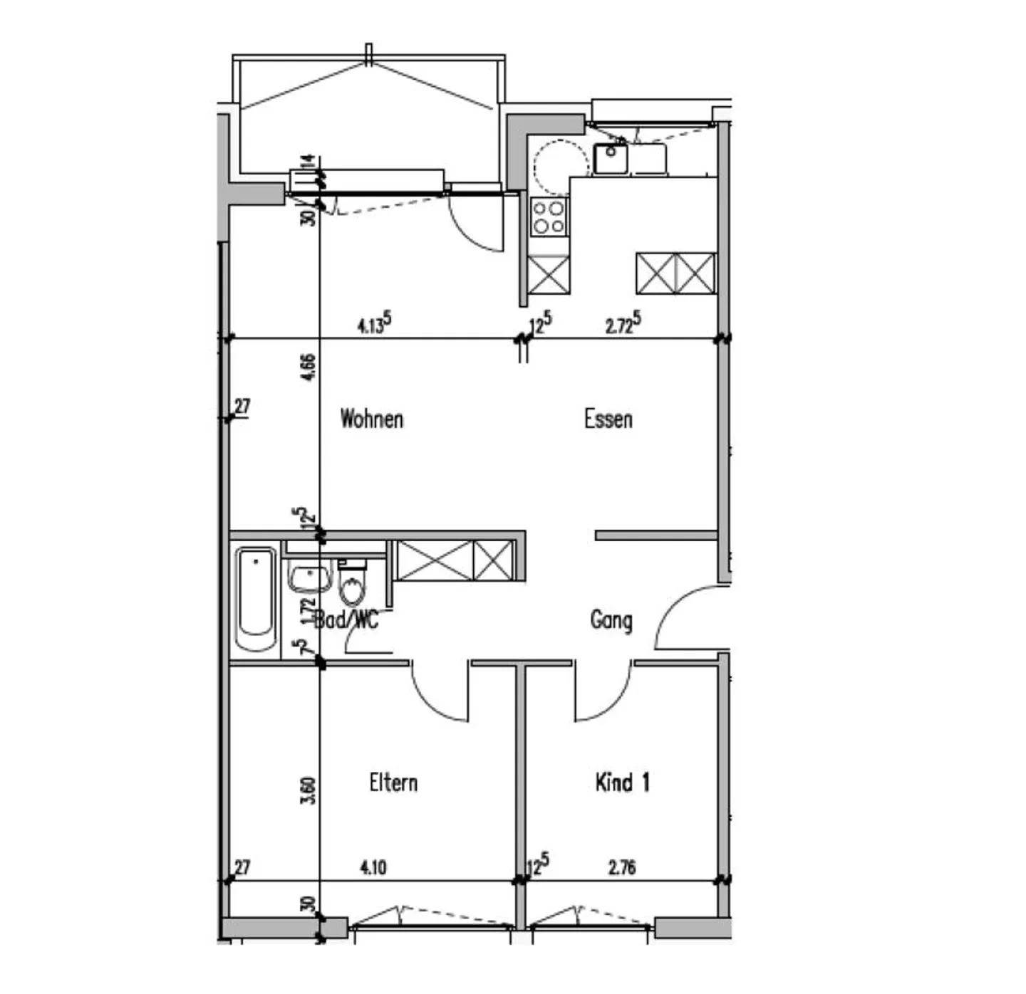 Charmante Gartenwohnung für Familien - Foto 9 von 9