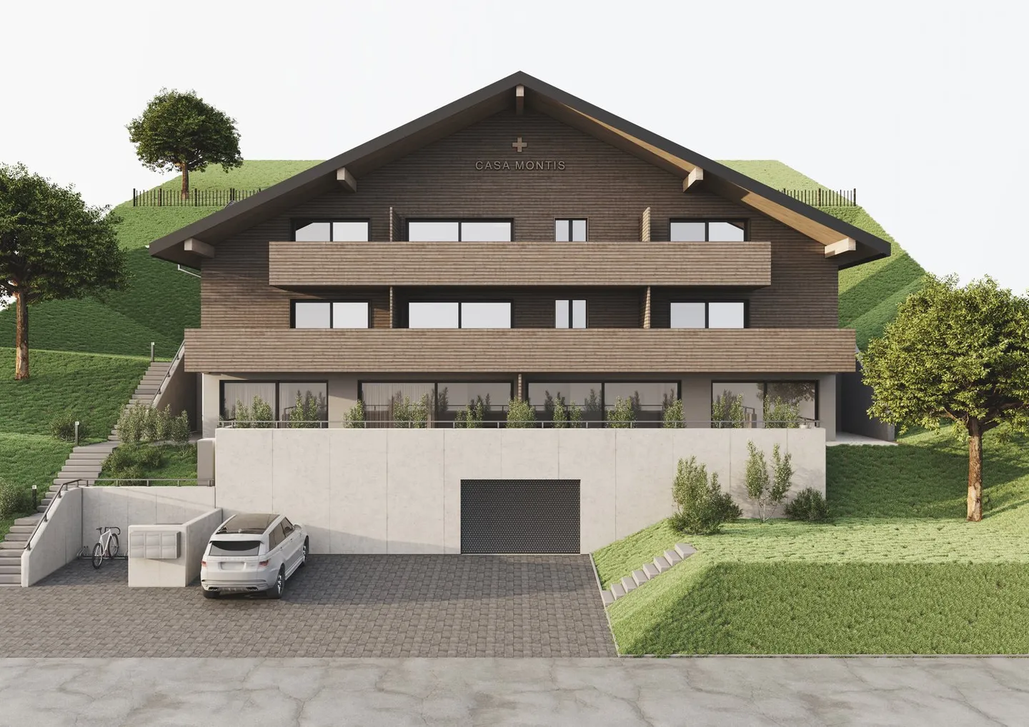 Condominium moderne en construction près de la nature - Photo 1 sur 6