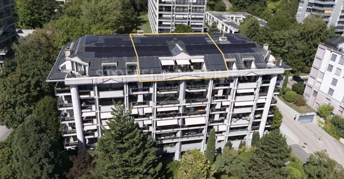Rare penthouse with stunning views and indoor pool - Petit-Saconnex - Exclusive - Photo 1 of 11