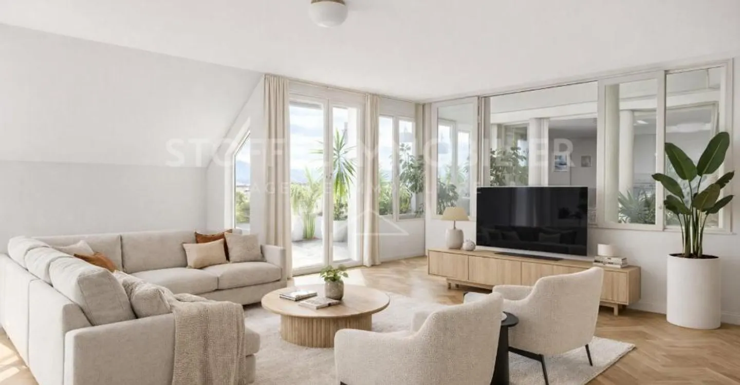 Rare penthouse with stunning views and indoor pool - Petit-Saconnex - Exclusive - Photo 4 of 11