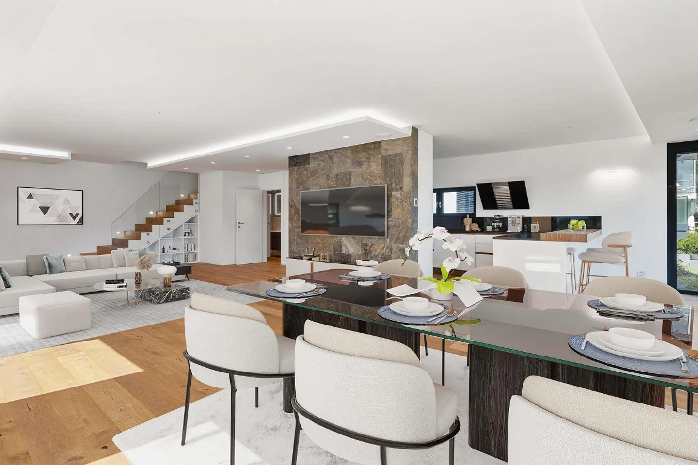 Villa di lusso elegante con vista mozzafiato sul lago e sulle montagne - Foto 4 di 11