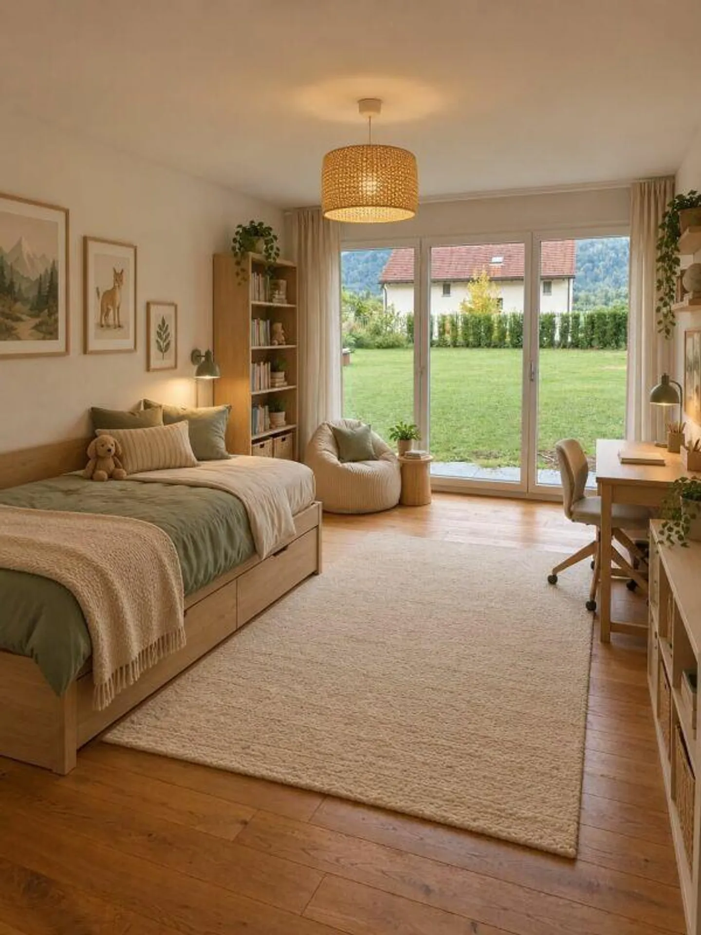 Ampio spazio, giardino privato e tranquillità - Appartamento di 3,5 stanze a Maienfeld - Foto 3 di 4