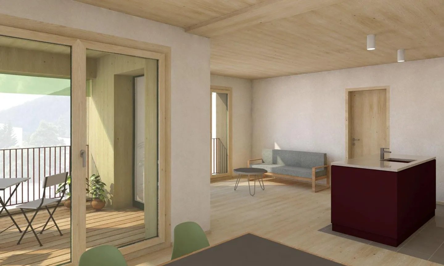 Charmante Wohnung mit Loggia - Foto 2 von 4