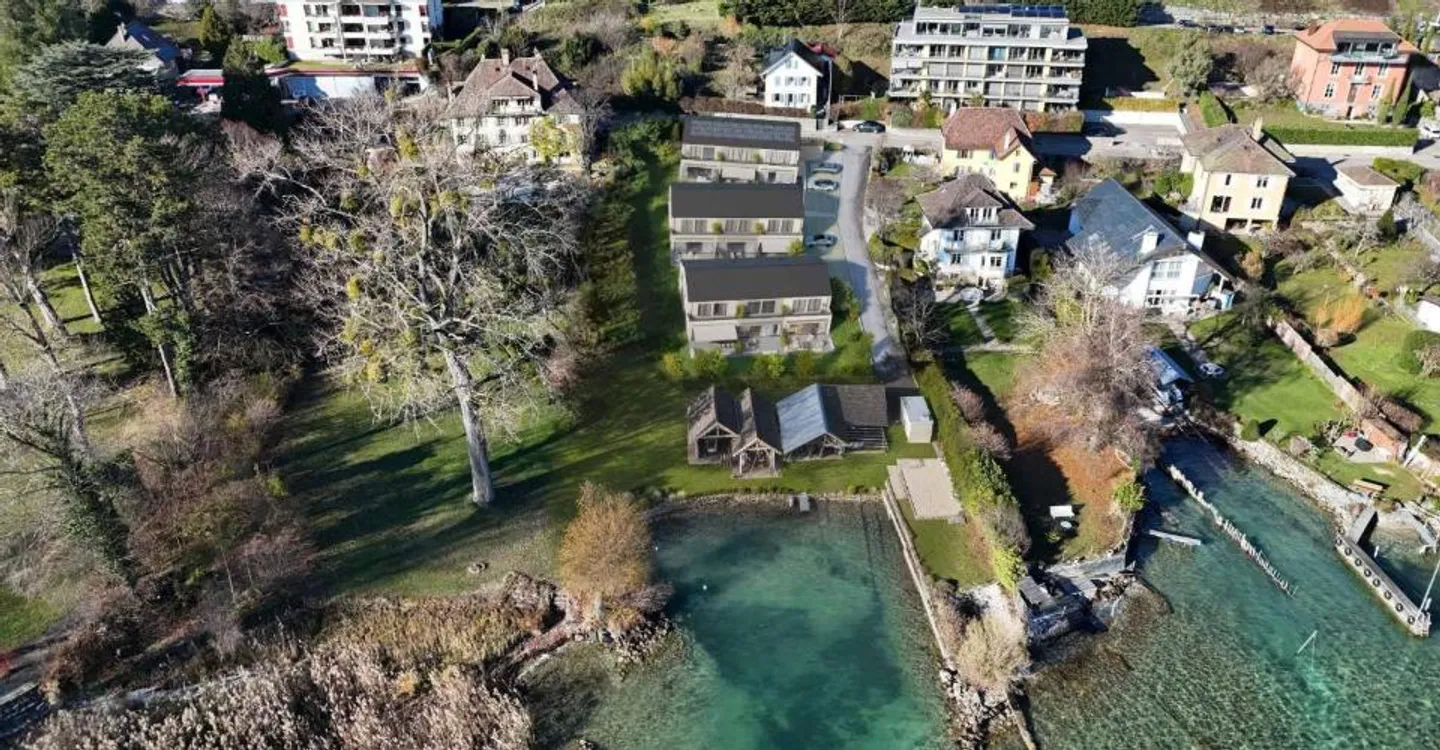 Le Rive di Gorgier 9 ville contigue a bordo acqua - Foto 7 di 7