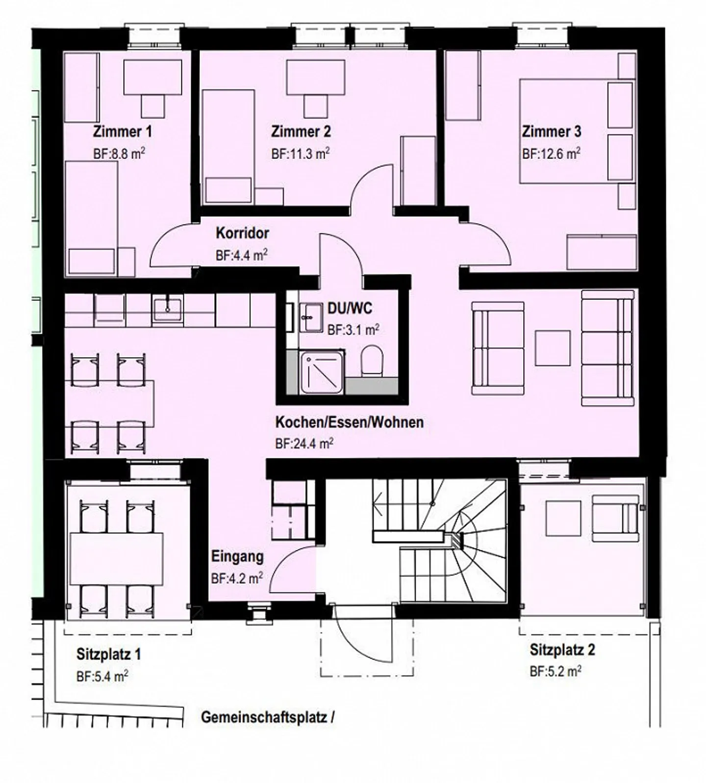 Une maison avec histoire - Baselstrasse 83 Lucerne! - Photo 12 sur 12
