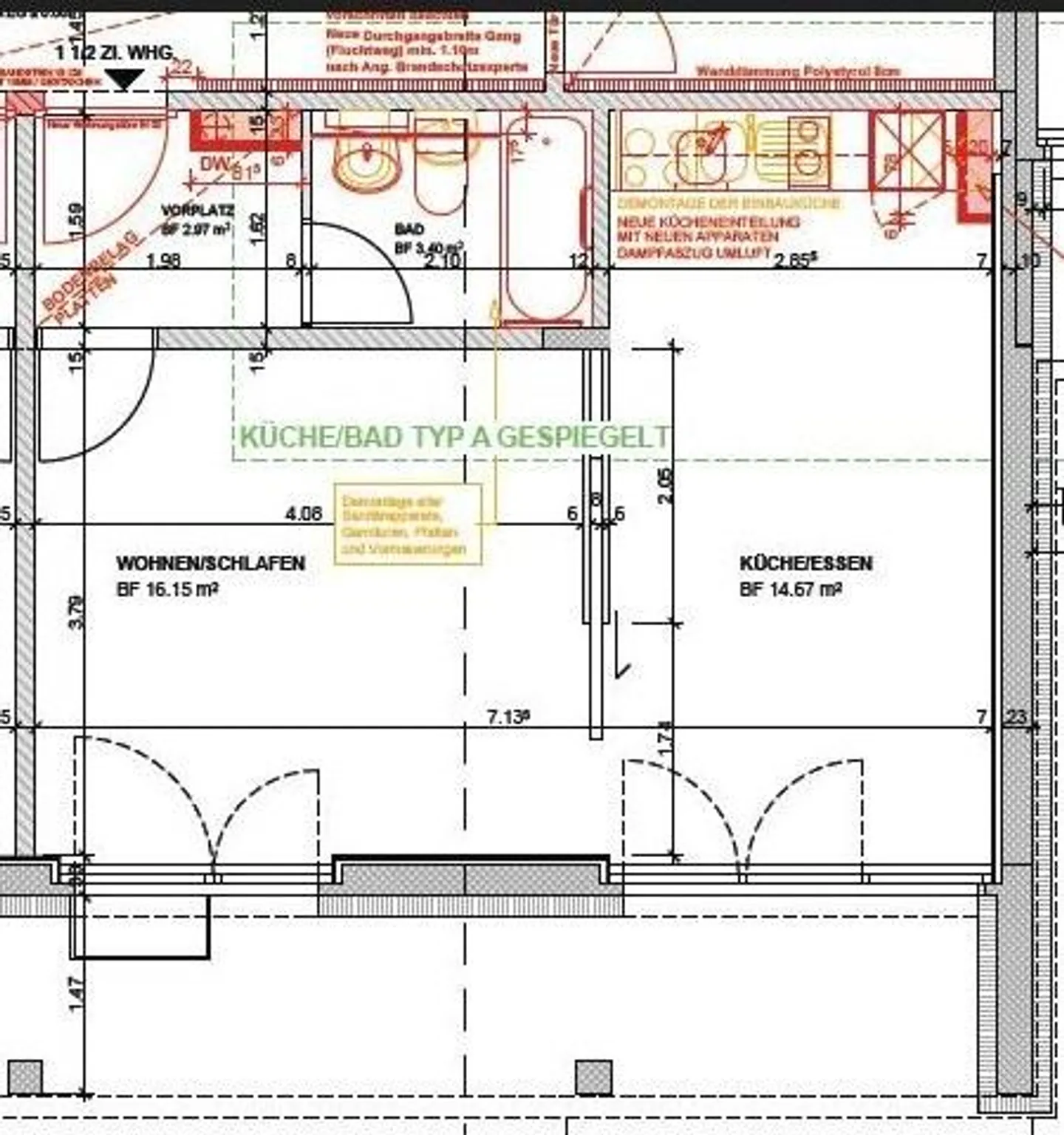 AFFITTARE SENZA CAUZIONE - Posizione soleggiata in un bel complesso - Foto 4 di 5