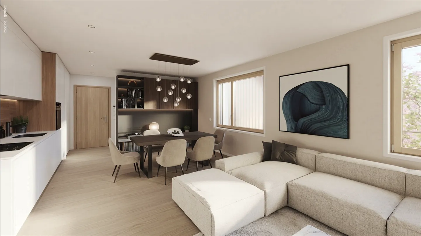 Appartement moderne avec jardin privé - Photo 3 sur 6