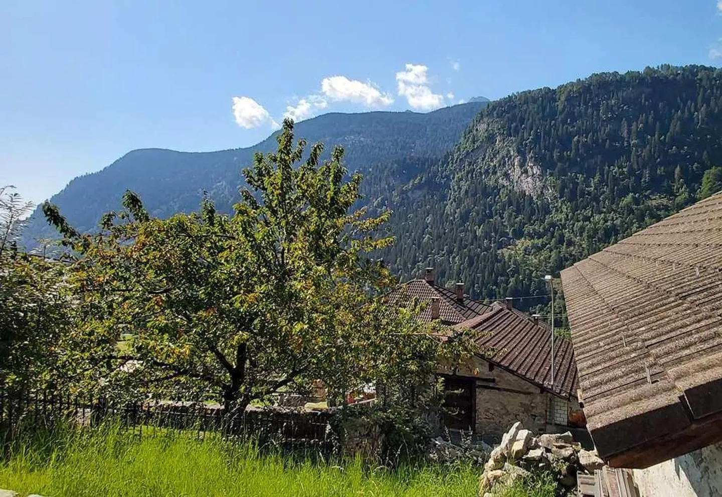 Rustico di 3,5 locali parzialmente riattato con terreno e bella vista - Foto 10 di 23