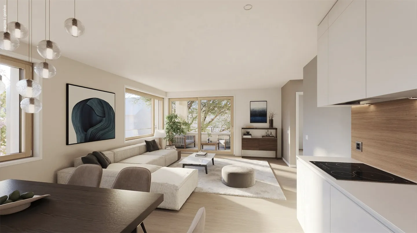 Appartement moderne avec jardin privé - Photo 1 sur 6