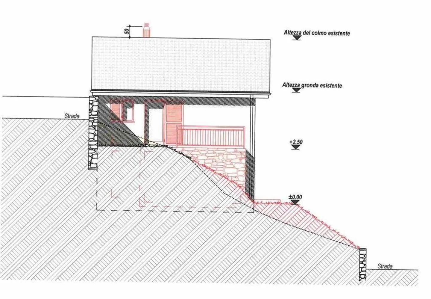 Rustico di 3,5 locali parzialmente riattato con terreno e bella vista - Foto 21 di 23