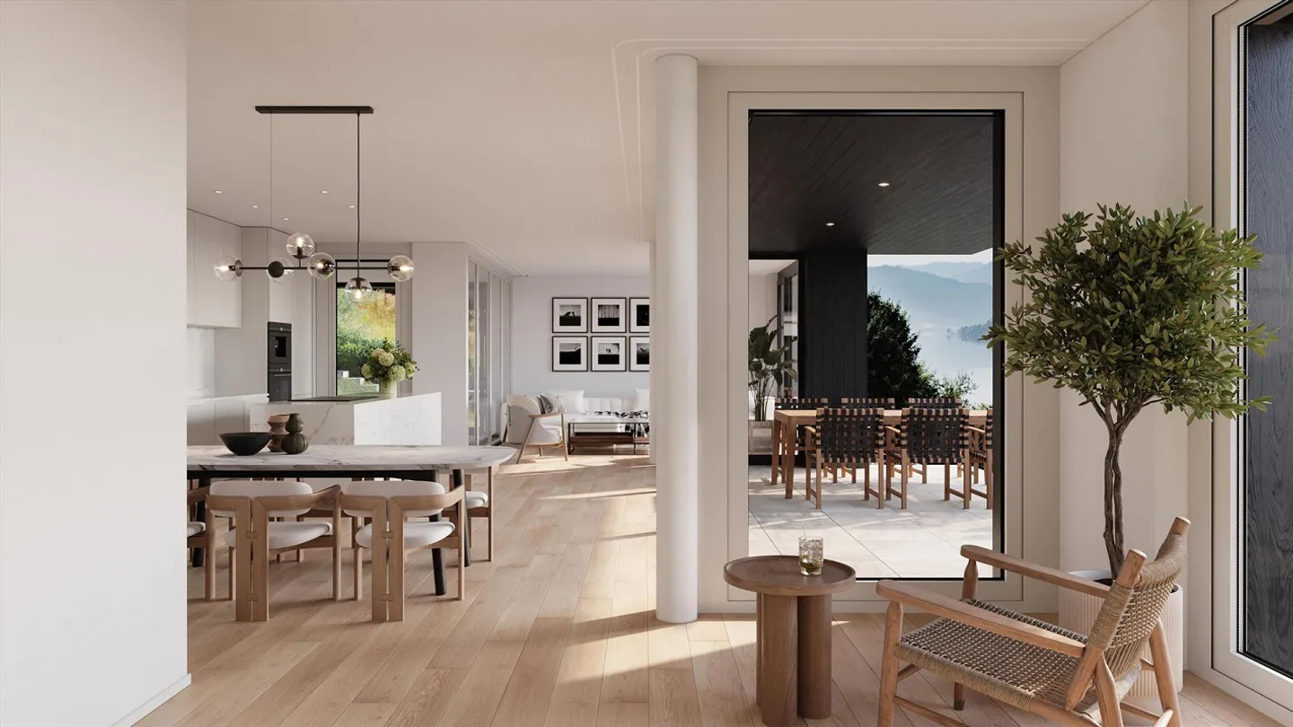 5.5-Room Garden Apartment_New Construction Project The Nest Horizon_Apartment 27_01 - Photo 2 of 2