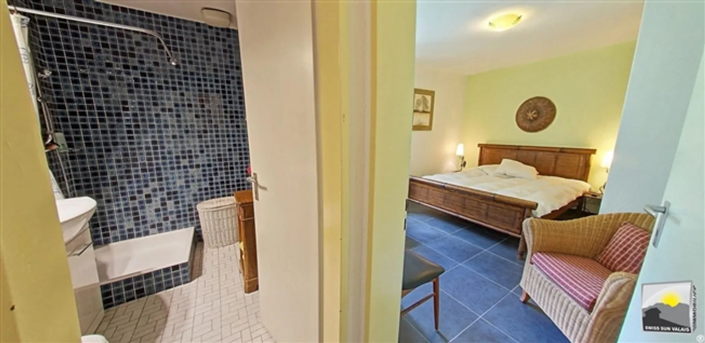 LEUKERBAD/ Je suis "GRÜN-PRÄ" Appartement Rasen 2,5 pièces 58 m² à vendre en Suisse - Photo 8 sur 20