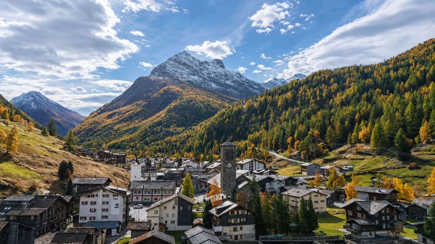 Chambre d'hôtel meublée avec balcon - hebdomadaire à Saas-Fee - Photo 5 sur 7