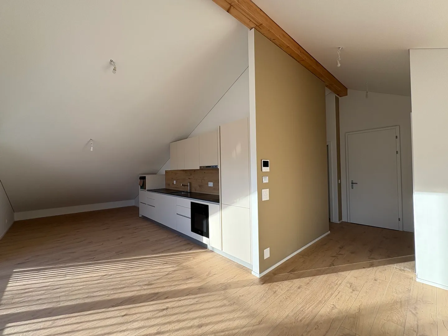 Luxurious 3.5-room penthouse with large glass front on balcony - Photo 1 of 9