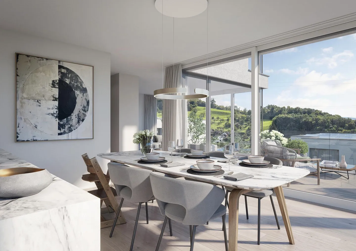 Nachhaltiges Einfamilienhaus - Foto 4 von 6