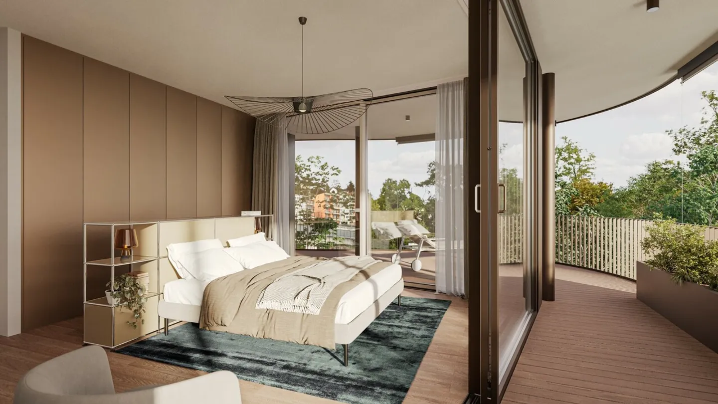 Geräumige Wohnung mit Blick auf das Château de Grandson - Foto 6 von 9