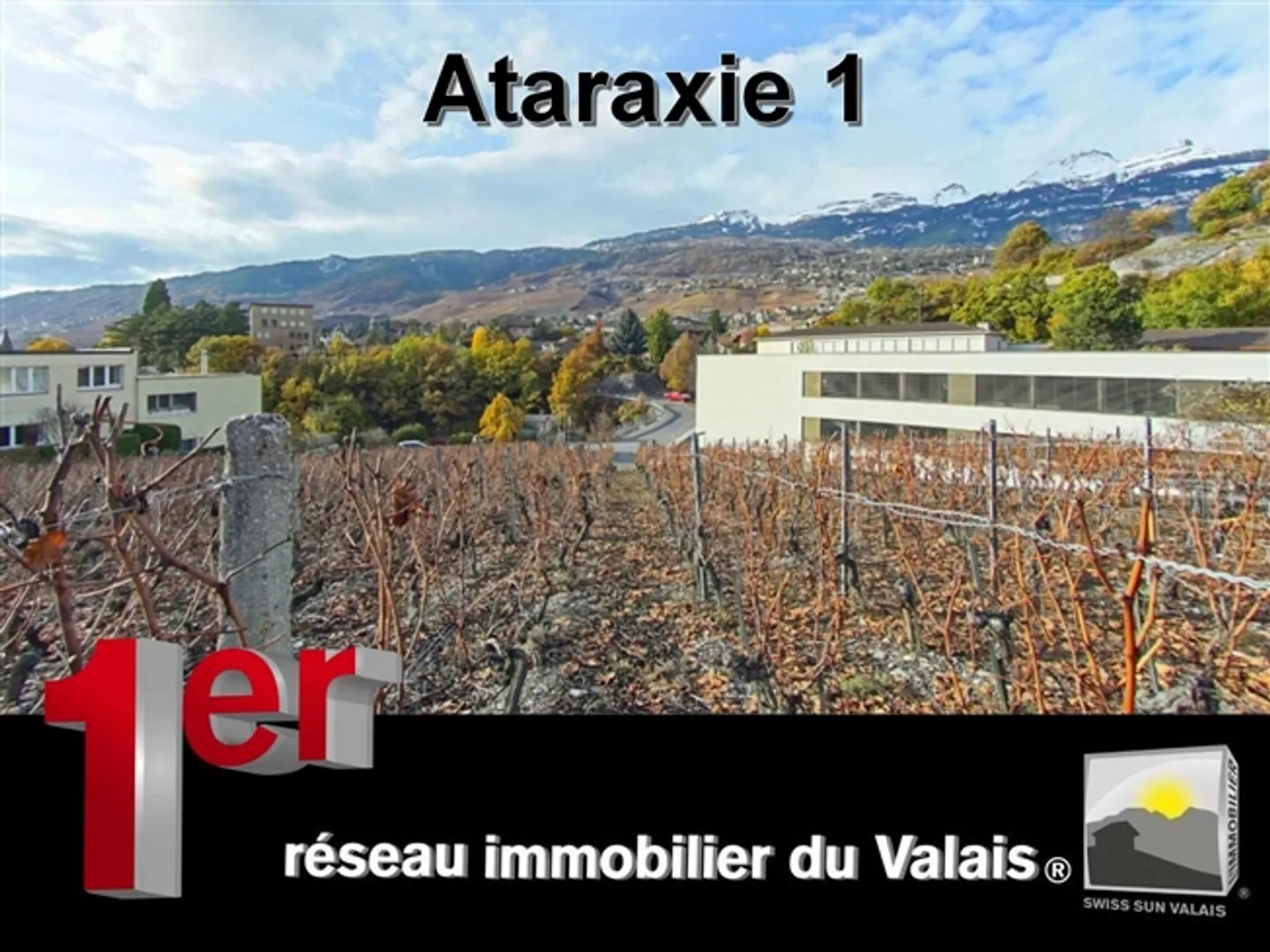 «SIERRE/ Ich bin "ATARAXIE 1" sehr schönes Bauland 997 m² zum Verkauf zu CHF 250.--/m² Schweiz» - Foto 1 von 1