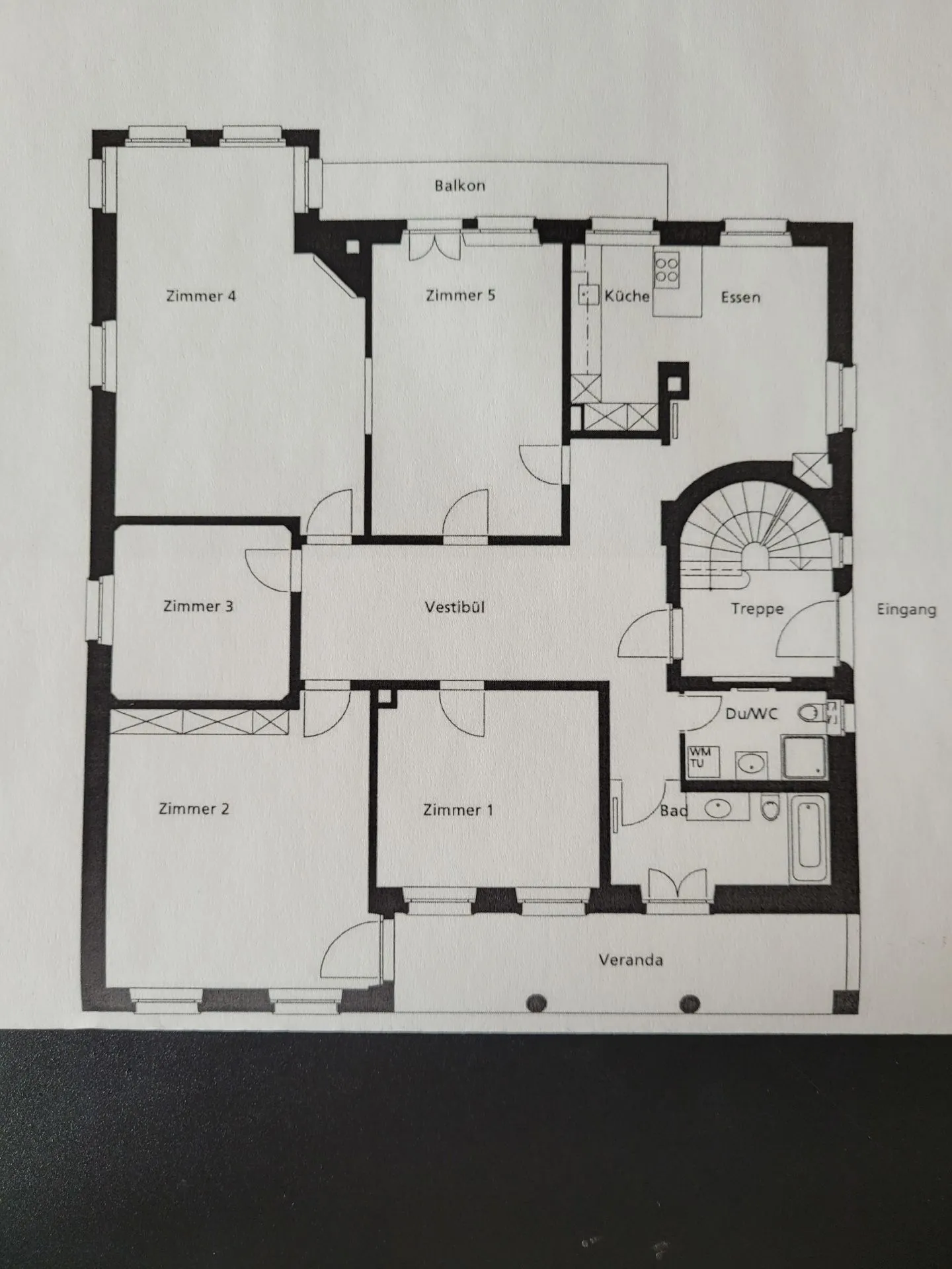 Exklusive 5.5-Zimmer-Altbauwohnung mit eigener Terasse in Bern zu vermieten! - Foto 18 von 19