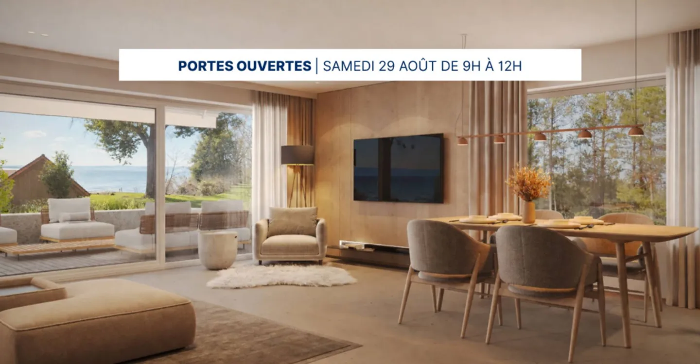 Villas contemporaines au bord du lac - Photo 1 sur 8