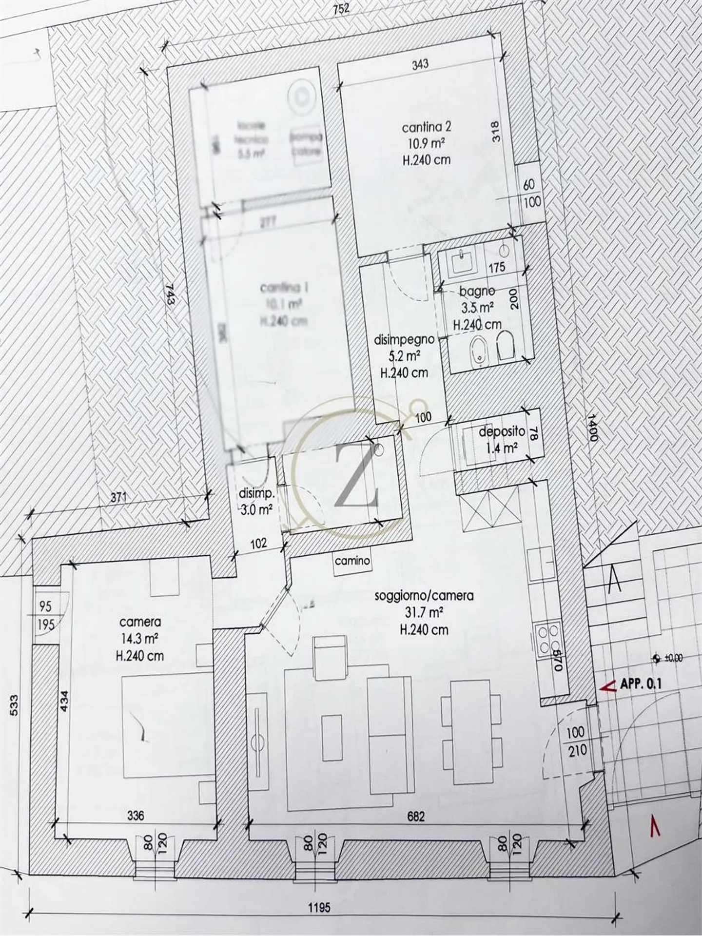 BIRONICO - Appartement 3.5 pièces rénové - Photo 3 sur 3