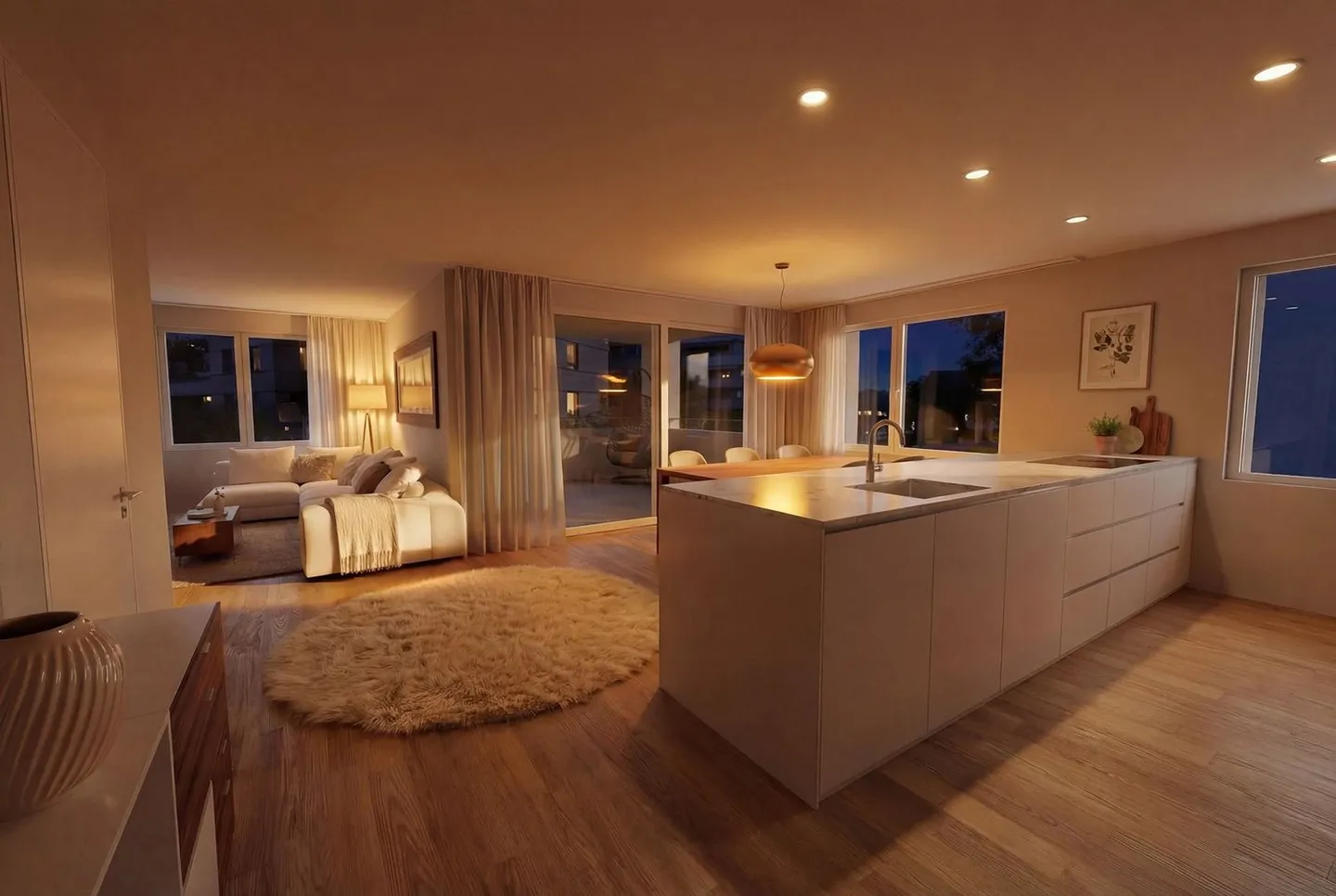 New construction project "Coll d'Or" - 4 1/2 room apartment - Photo 2 of 7