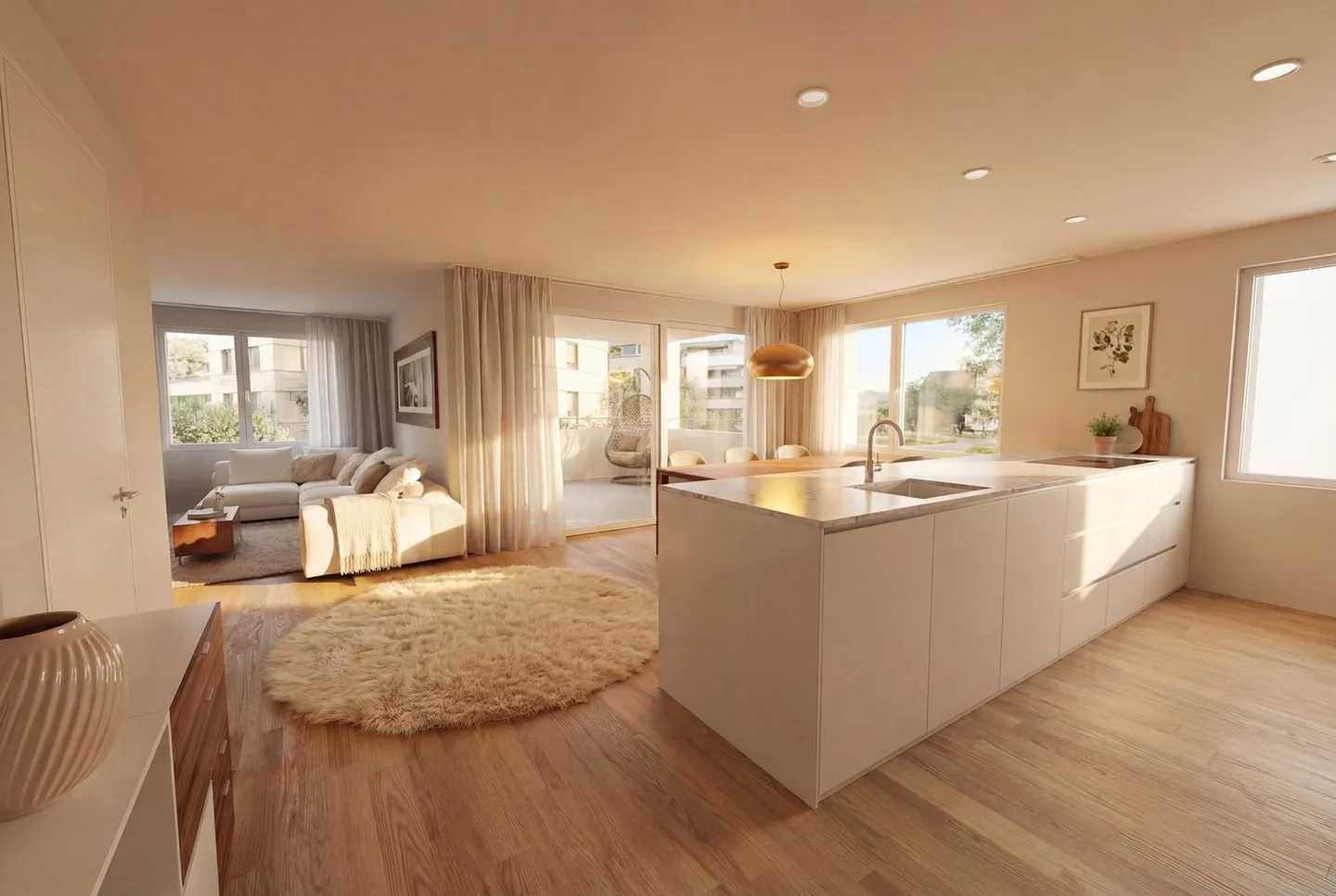 New construction project "Coll d'Or" - 4 1/2 room apartment - Photo 3 of 7