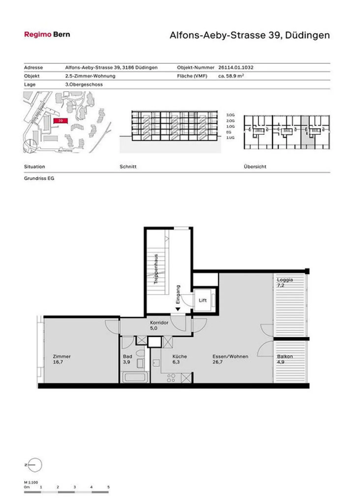 AFFITTARE SENZA DEPOSITO - Quartiere residenziale tranquillo, in posizione elevata e soleggiata - Foto 8 di 9