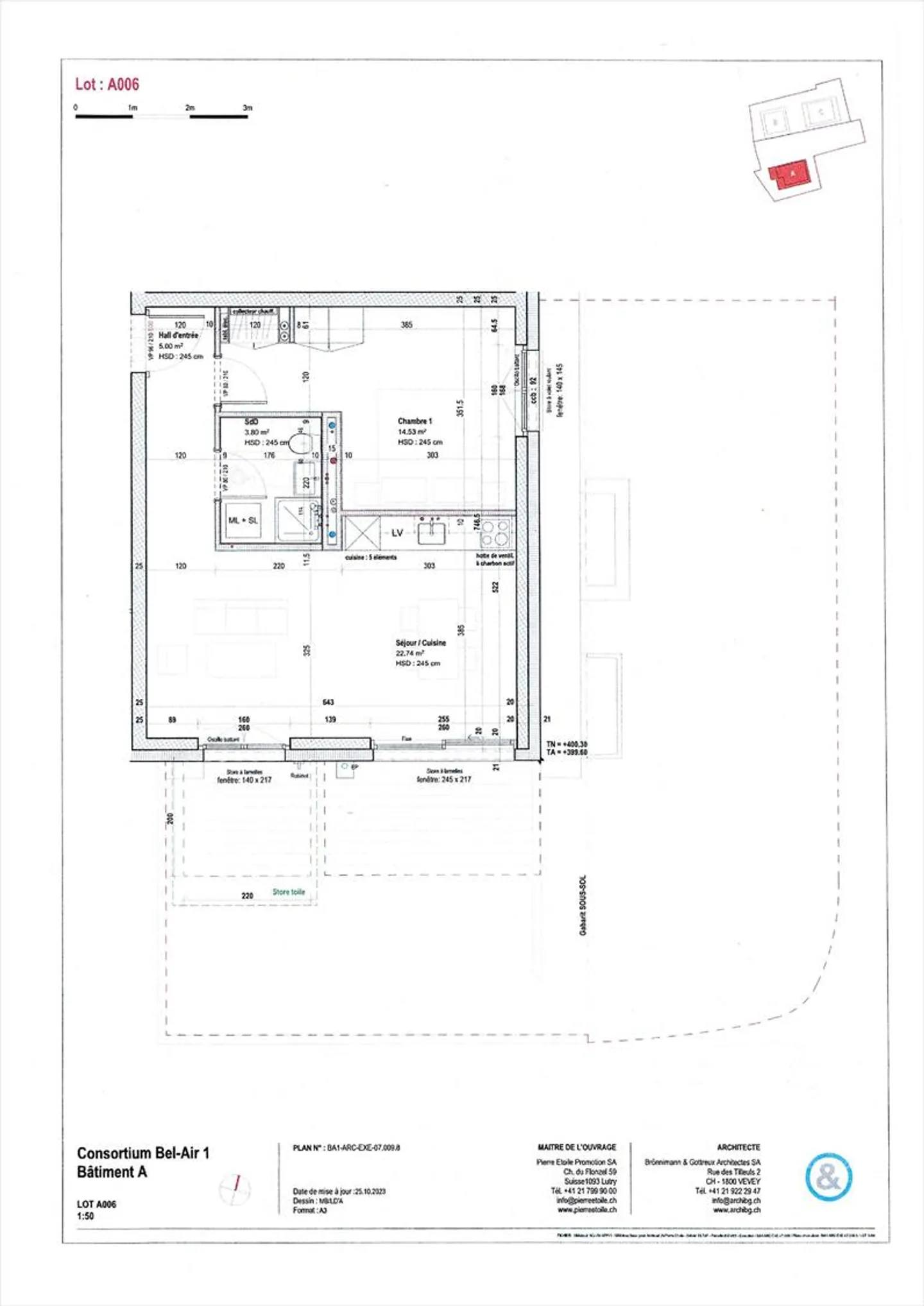 La Tour-de-Peilz - avenue Bel -Air 80 - appartement de 2 pièces au - Photo 7 sur 7