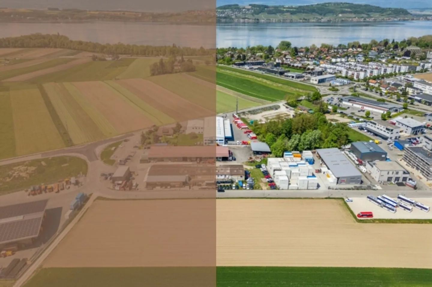 Terreno industriale spazioso nella zona economica desiderata di Murten - Foto 1 di 6
