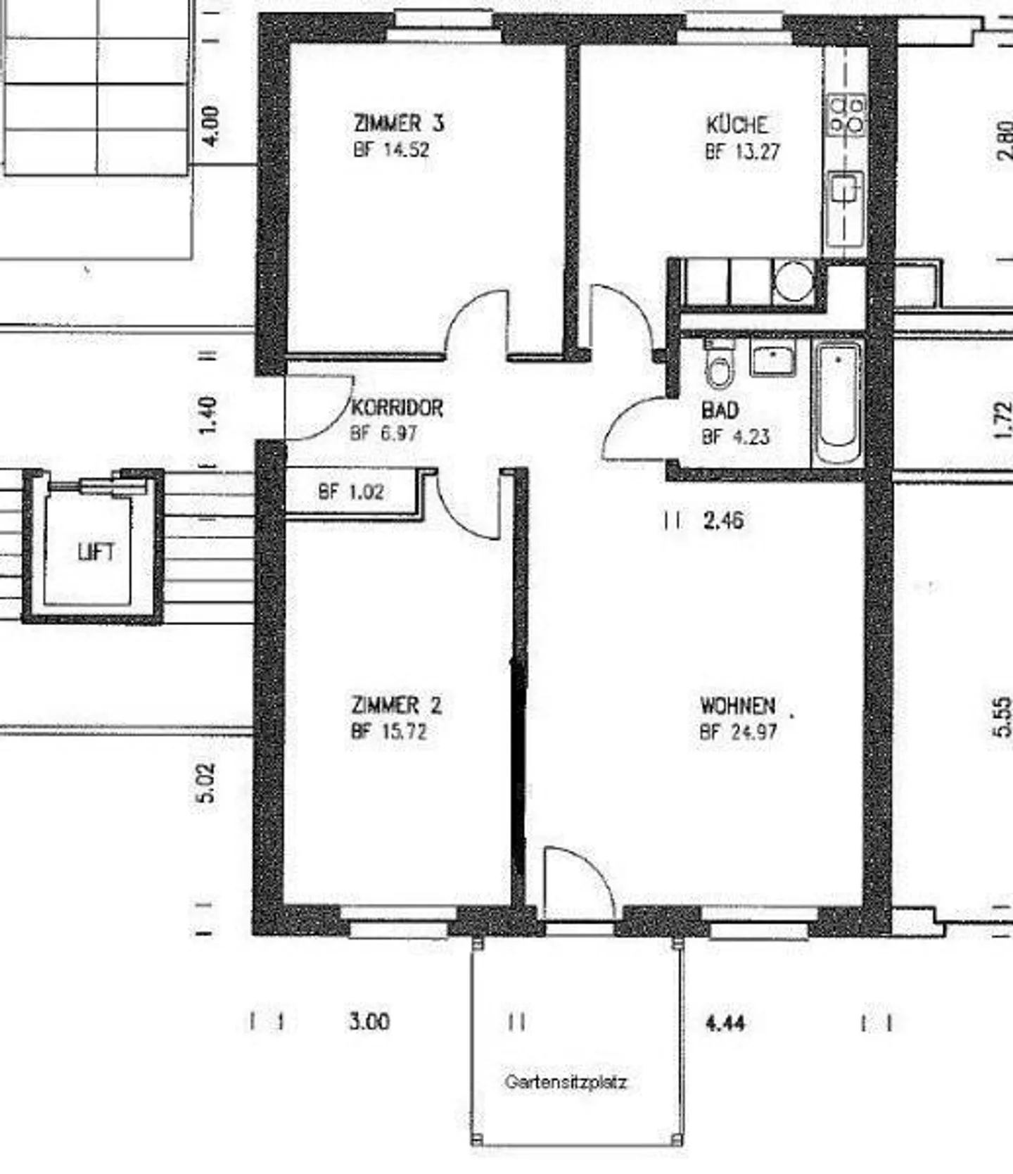 Gartenwohnung mit Pilatusblick - Foto 8 von 9