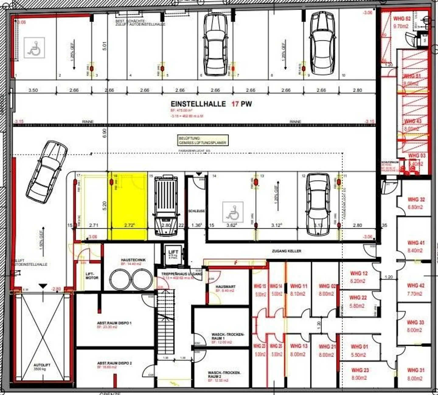 Pratique et central : place de parking souterrain près de la gare - Photo 3 sur 3