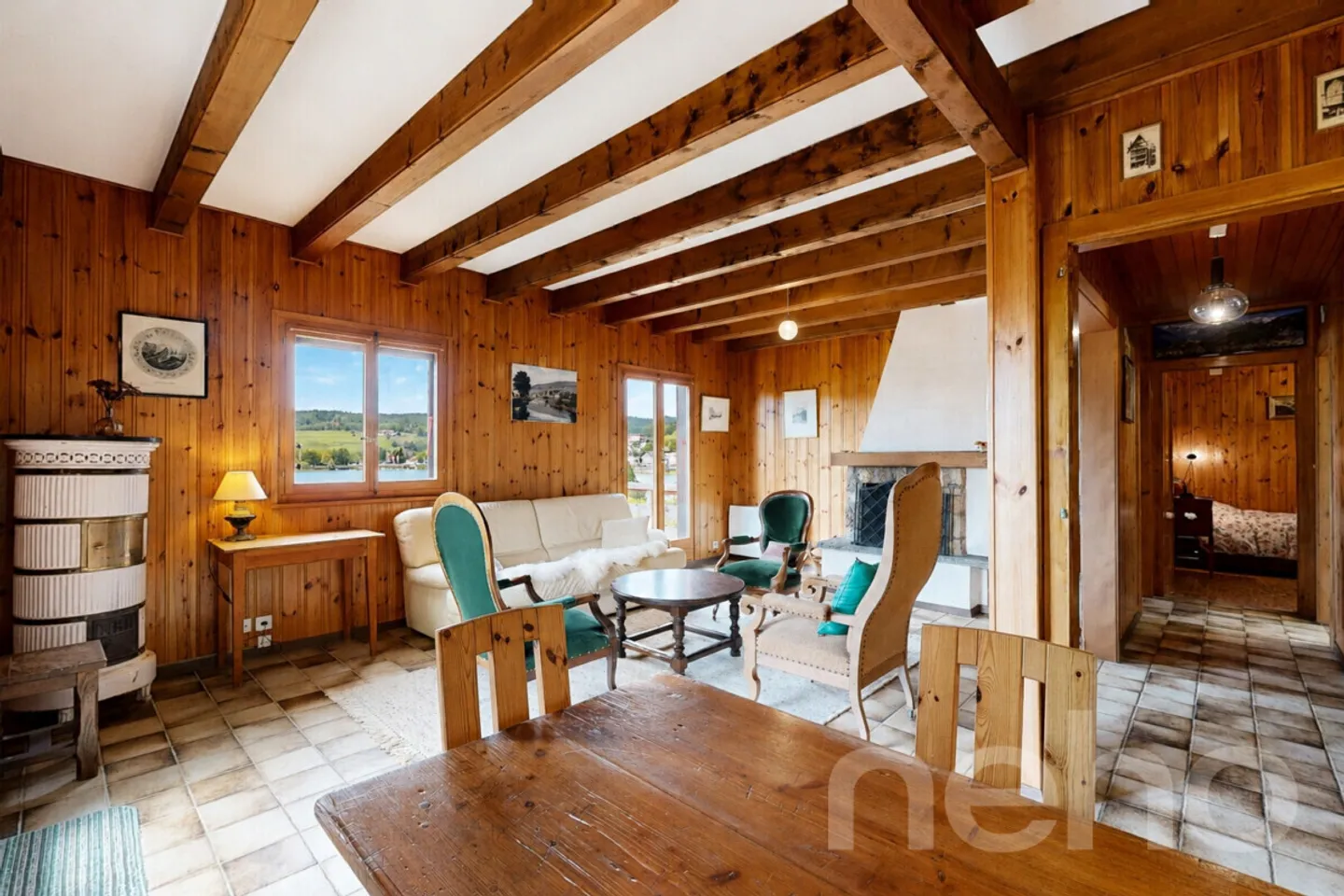 Le Pont : Magnifique chalet individuel avec vue sur le lac de Joux - Photo 3 sur 12