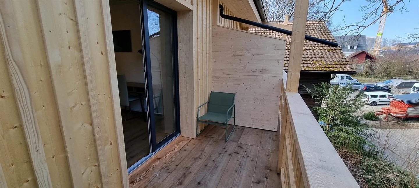 Nouveau bâtiment - chambre meublée avec douche/WC privée + balcon - comme à l'hôtel - Photo 6 sur 15
