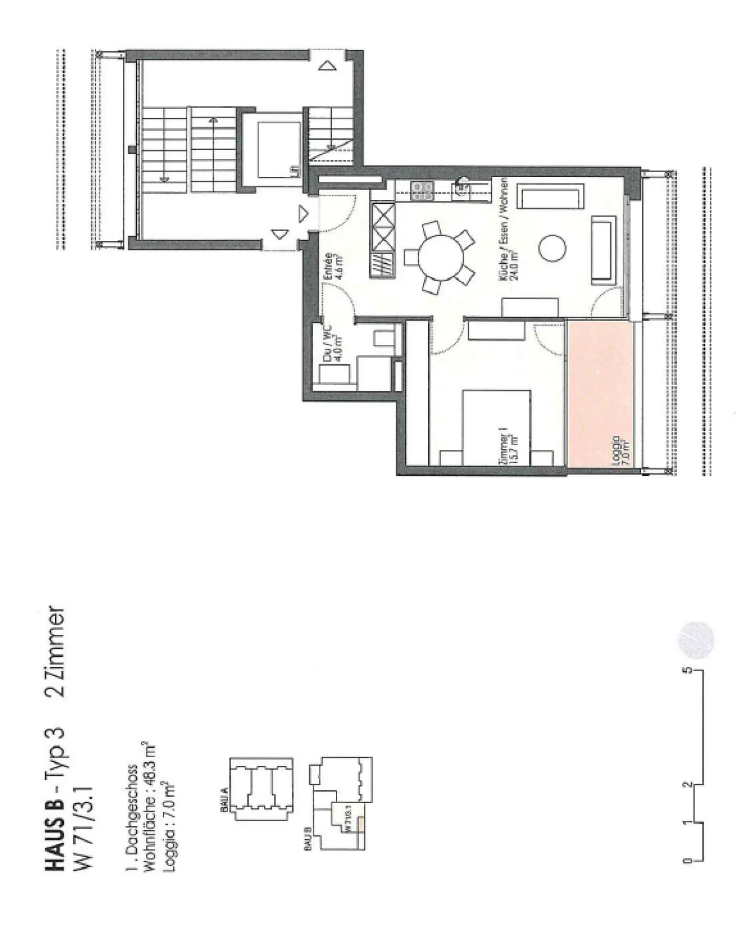 Modern 2-room apartment with loggia and parking space in Pratteln - Photo 13 of 13