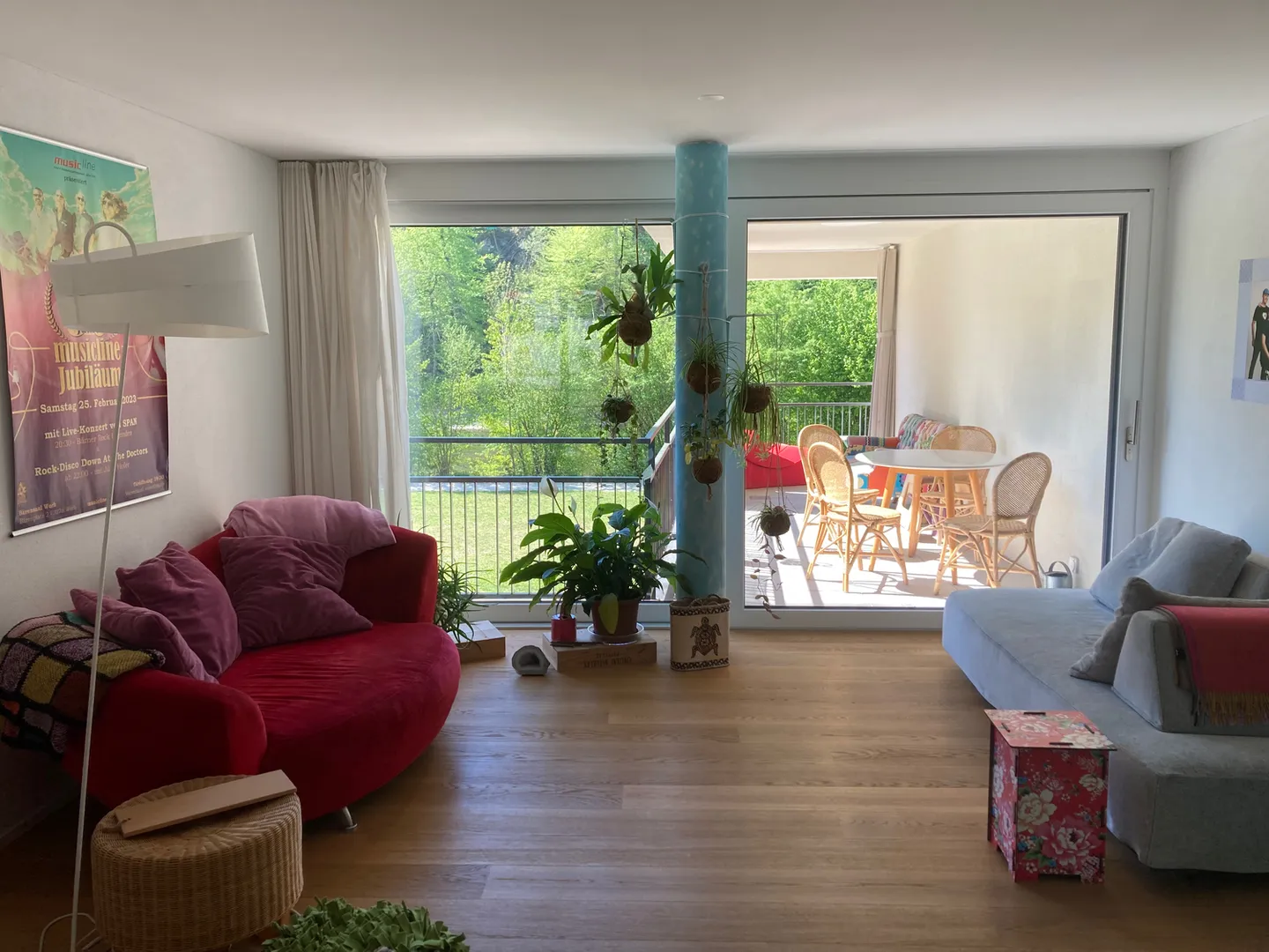 Geräumige Wohnung mit Flussblick - Foto 2 von 10