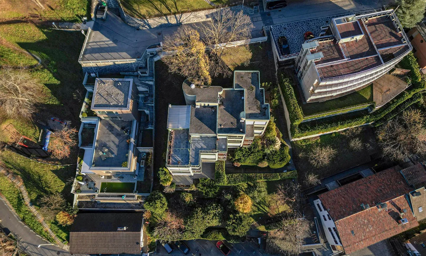 Geräumige 3.5-Zimmer-Wohnung mit atemberaubendem Seeblick in Aldesago - Foto 9 von 10