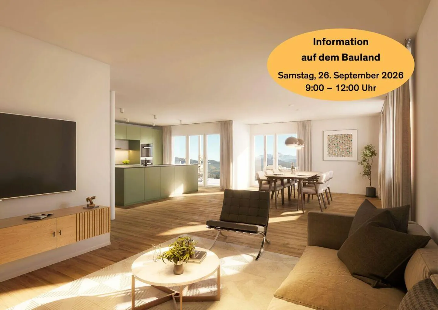 «Somnium» - appartements de haute qualité avec vue dégagée sur l'Alpstein - Photo 1 sur 11