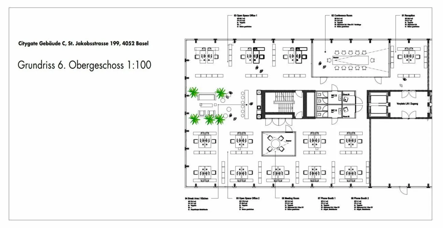 542 m² High Class Office with a View - Your New Chapter on the 6th Floor - Photo 16 of 16