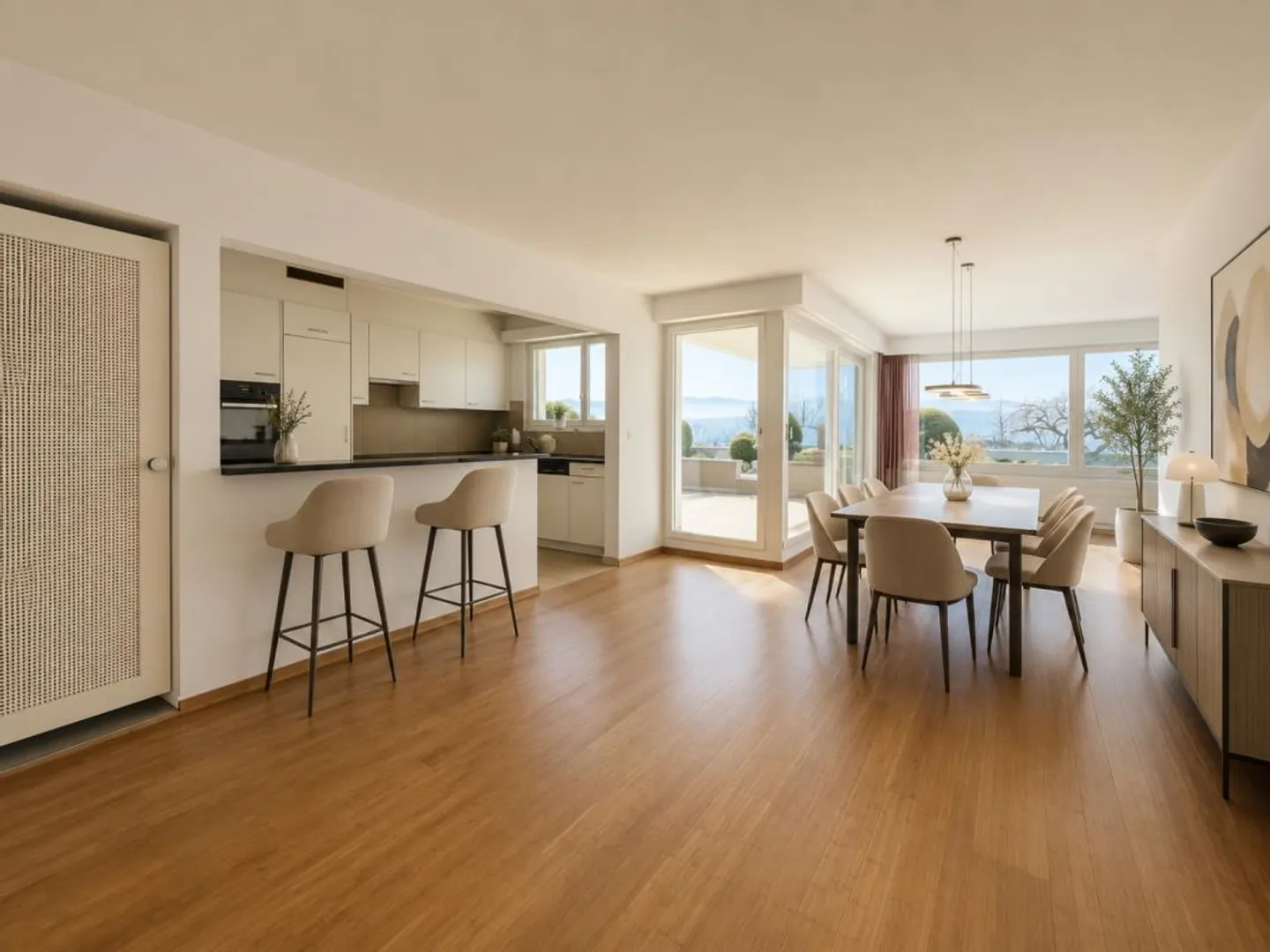 Terrassenwohnung mit Traumhaftem Blick - Foto 4 von 12