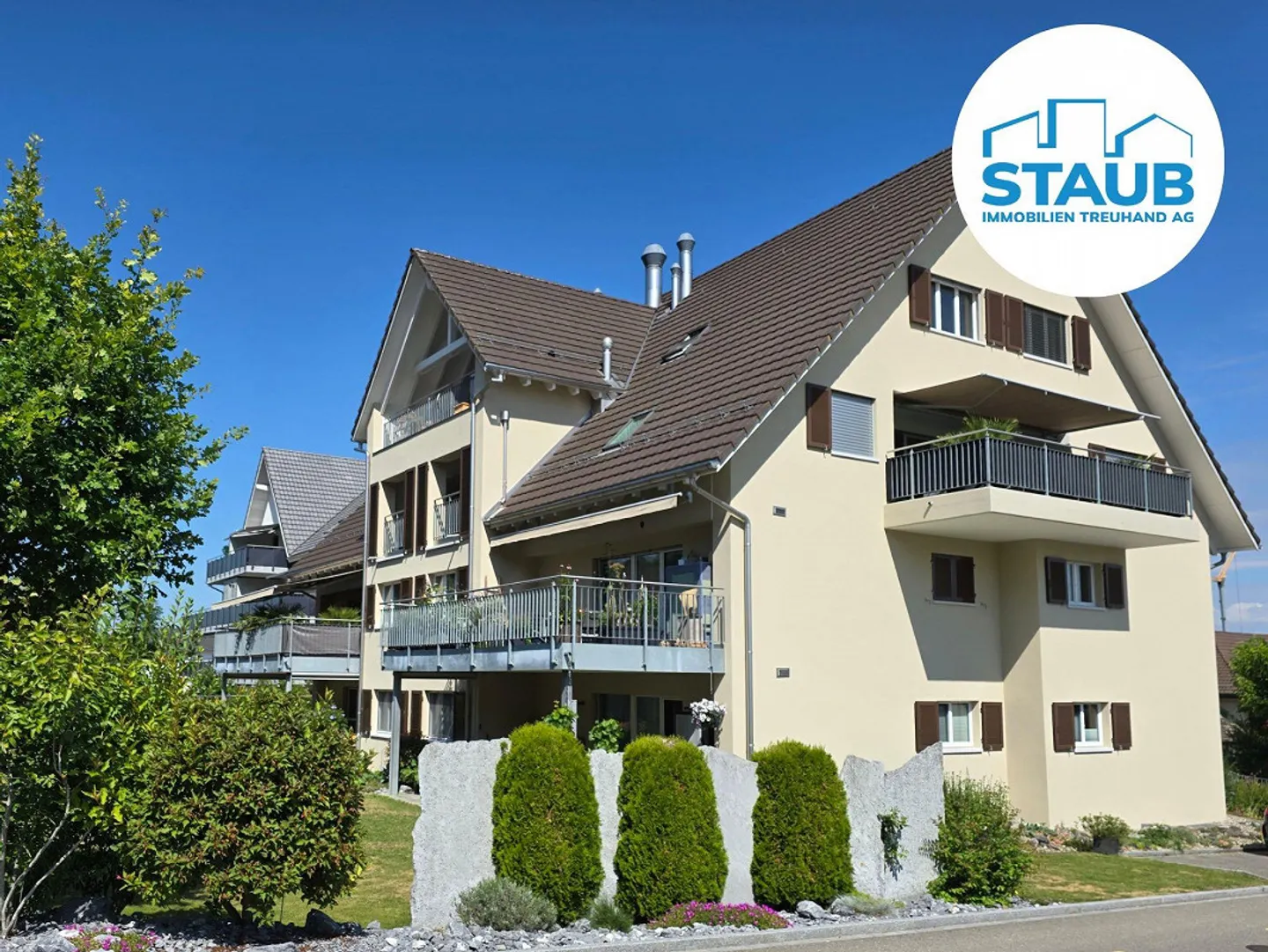 Stilvolles Penthouse mit Balkonen - Foto 1 von 10