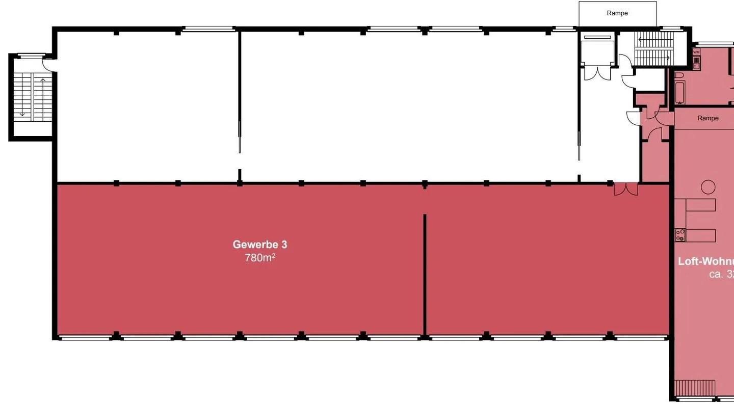 Attractive commercial space on the upper floor - Photo 4 of 4