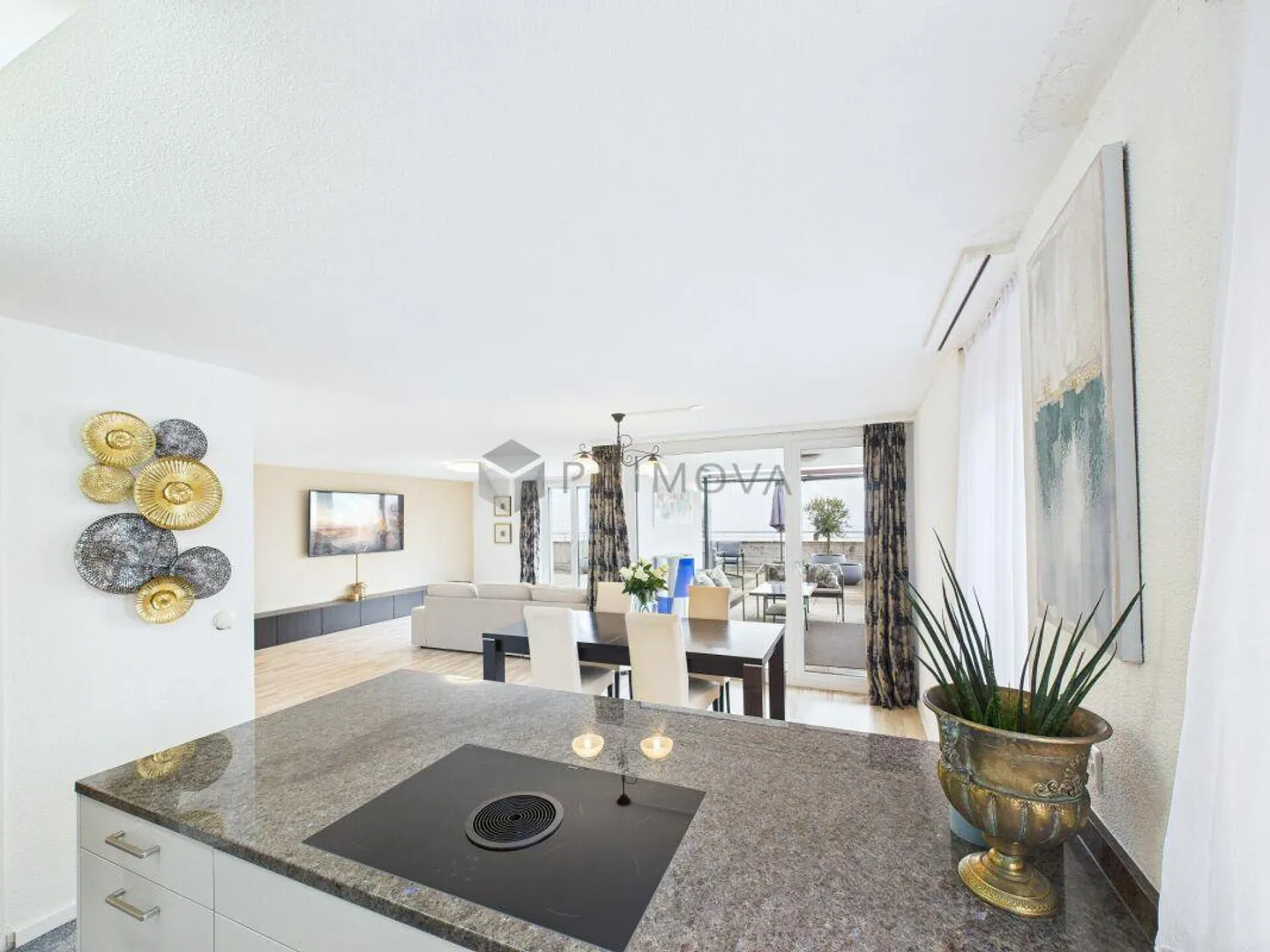 Here lives the view - Spacious 5.5 room terrace house on the south slope - Photo 4 of 13