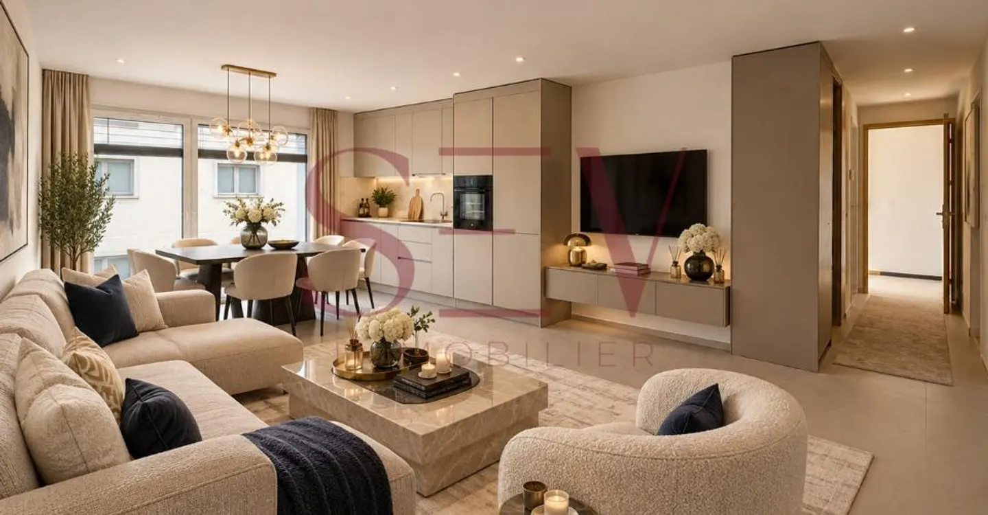 Superb 3.5 room new apartment with terrace & garden - Photo 2 of 6